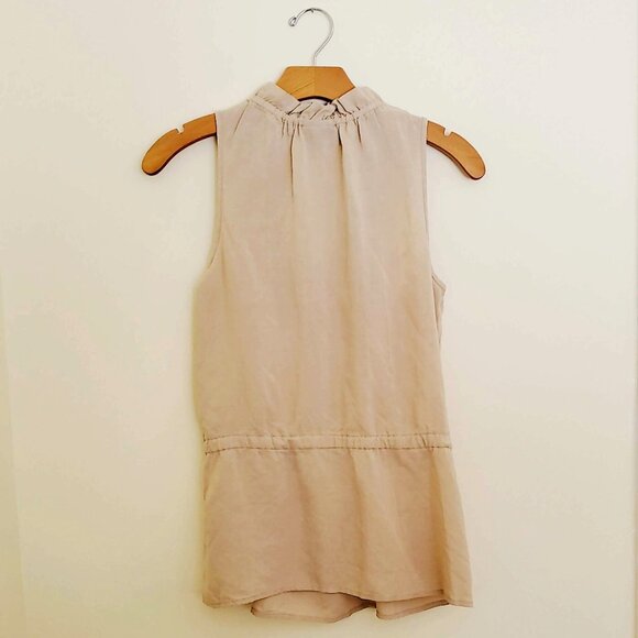 NWT Mossimo Sleeveless Taupe Blouse - Picture 2 of 10